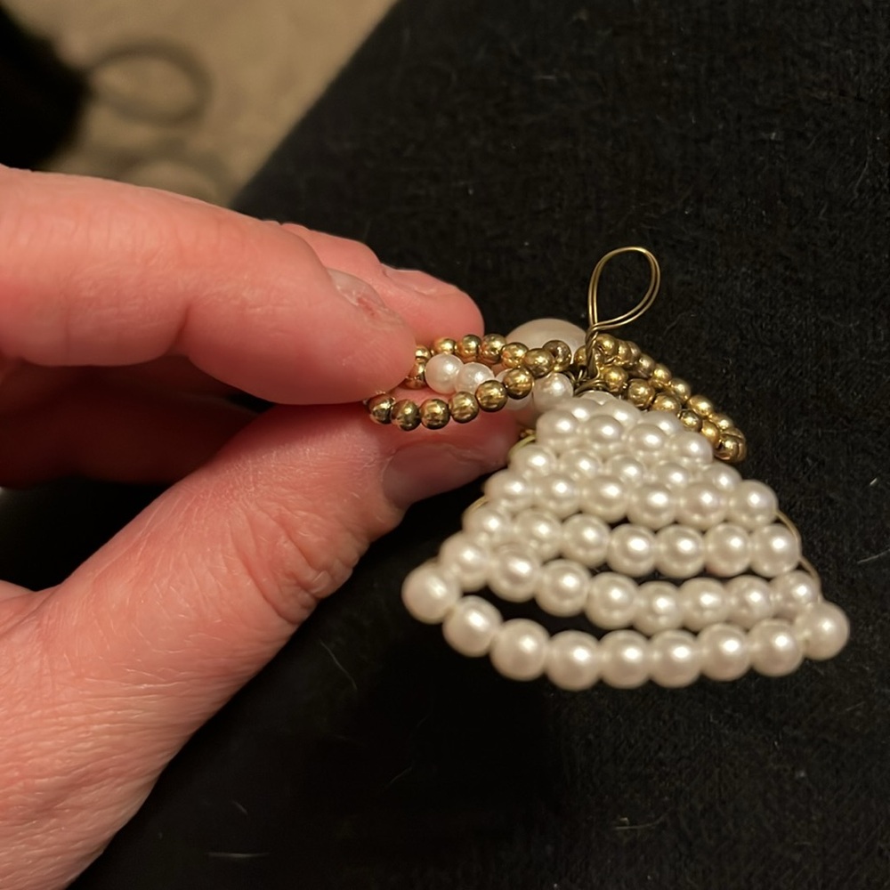 Vintage handmade beaded Angel - Picture 3 of 3